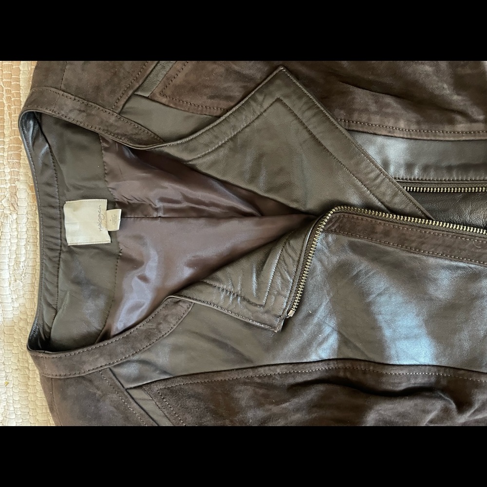 Halogen leather jacket - Picture 3 of 4